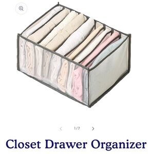 Set of three drawer organizers NWT